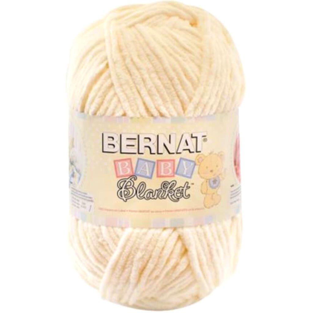 Bernat Baby Blanket Big Ball Yarn Vanilla 