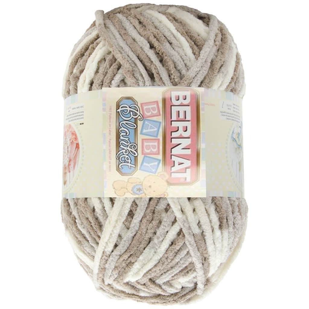 Bernat Baby Blanket Big Ball Yarn Little Sand Castles