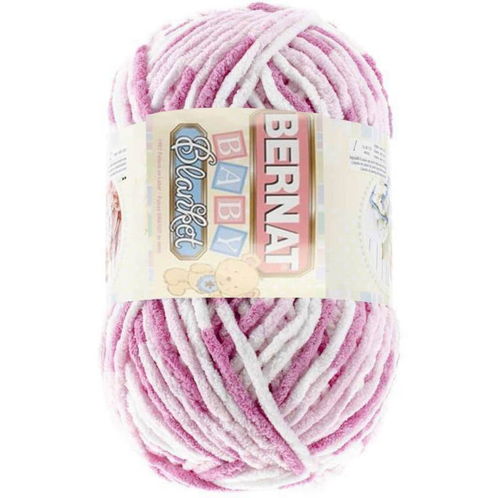 Bernat Baby Blanket Big Ball Yarn Pink Dreams 300g