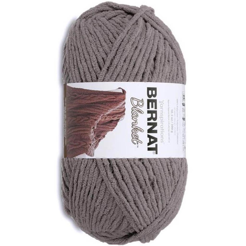 Bernat Blanket Big Ball Yarn Dark Grey