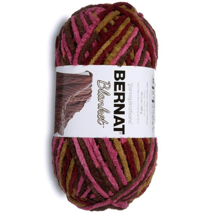 Bernat Blanket Big Ball Yarn Plum Chutney 300g