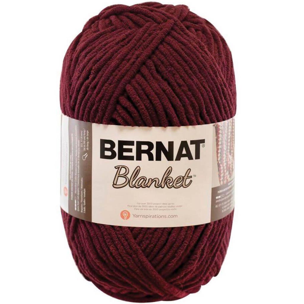 Bernat Blanket Big Ball Yarn Purple Plum