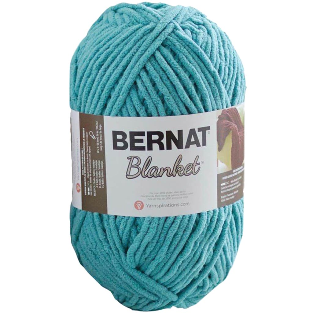 Bernat Blanket Big Ball Yarn Teal