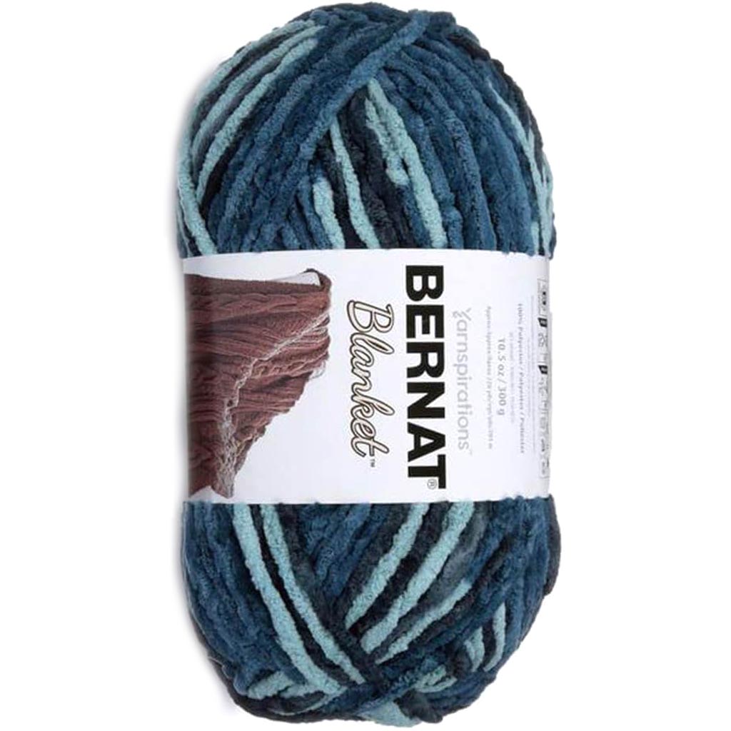 Bernat Blanket Big Ball Yarn Teal Dreams