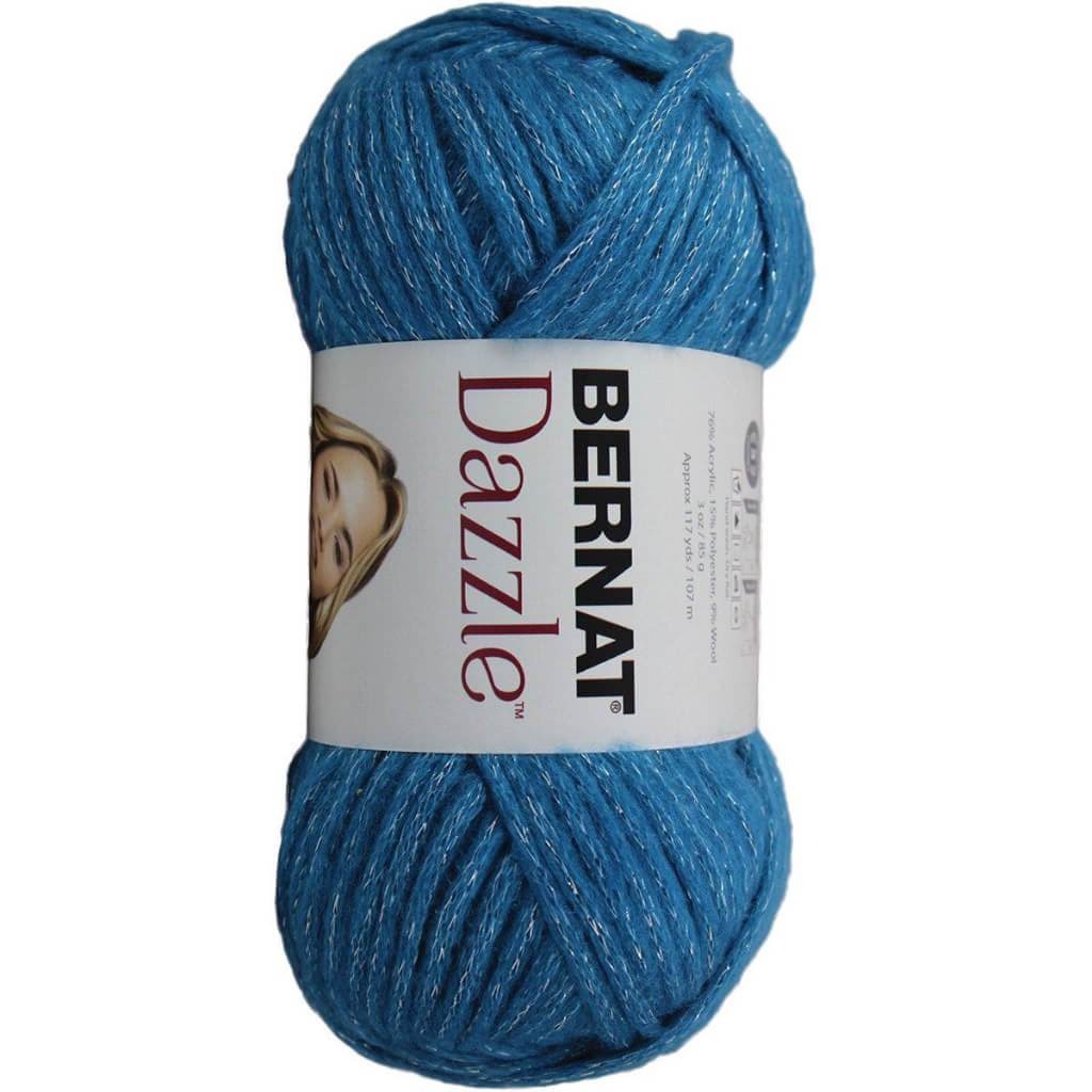 Bernat Softee Chunky Yarn Blue Sky Shine