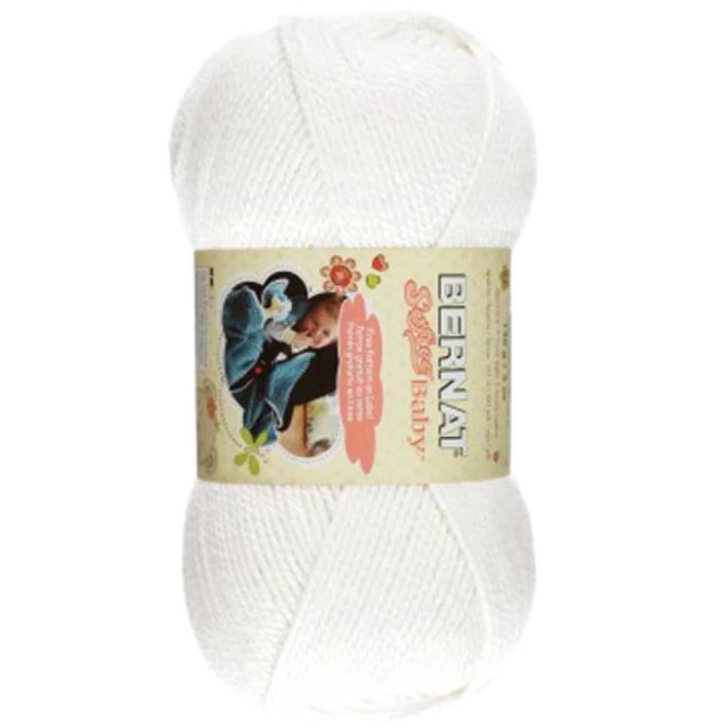 Bernat Softee Baby Yarn - White