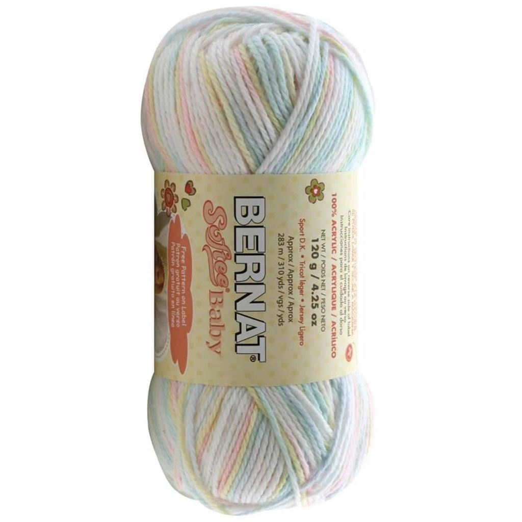 Bernat Softee Baby Yarn - Baby Baby Ombre