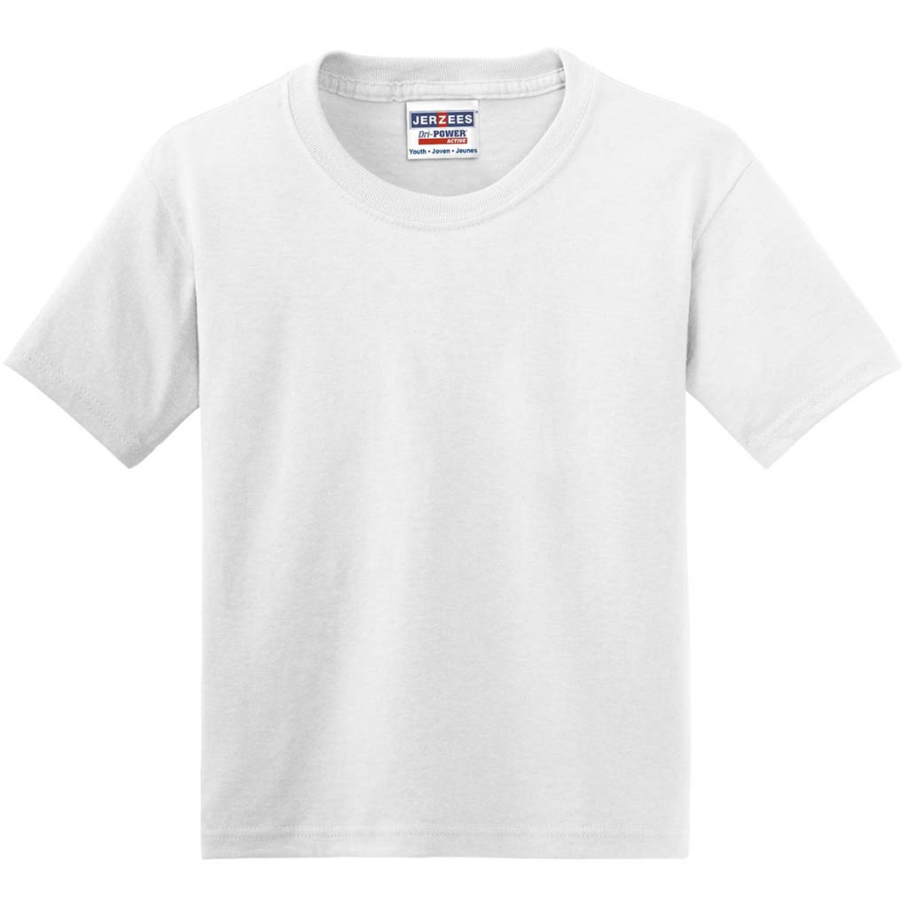 Youth White Tee X-Large