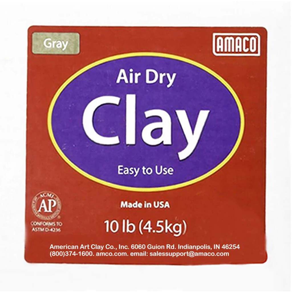 Air-Dry Modeling Clay 10lb Gray 