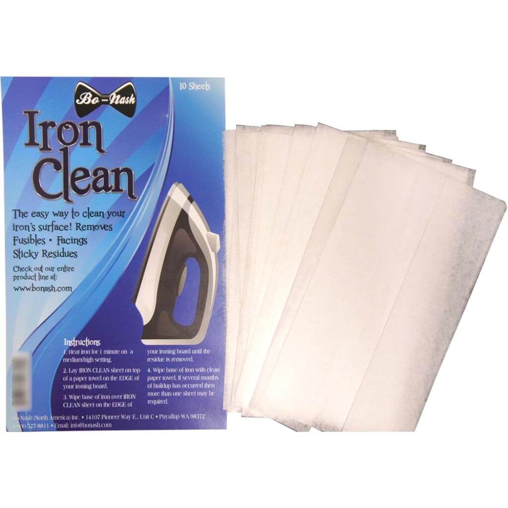 Bo-Nash Iron Clean Cleaning Cloths 10/Pkg