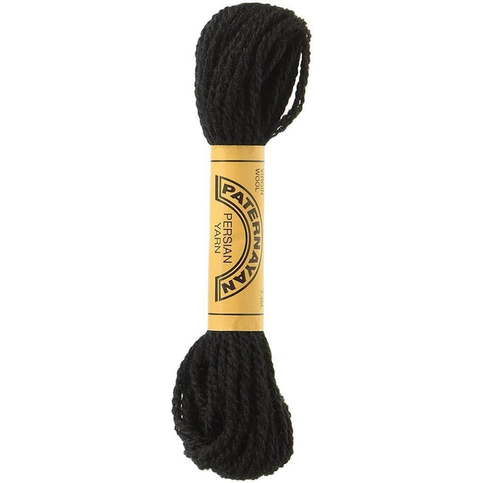 Paternayan Persian Yarn 8yd Black/Charcoal No.222
