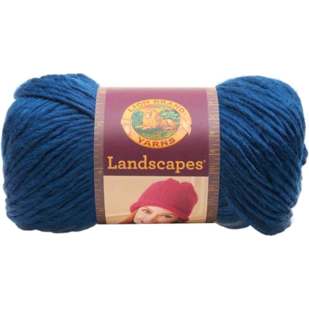 Landscapes Yarn Steel Blue