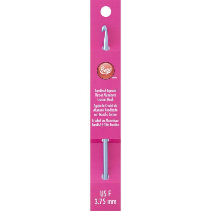 Aluminum Crochet Hook 6in Size F5/3.75mm