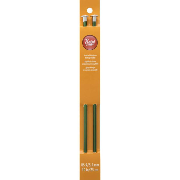 Single Point Aluminum Knitting Needles 10in Size 9/5.5mm