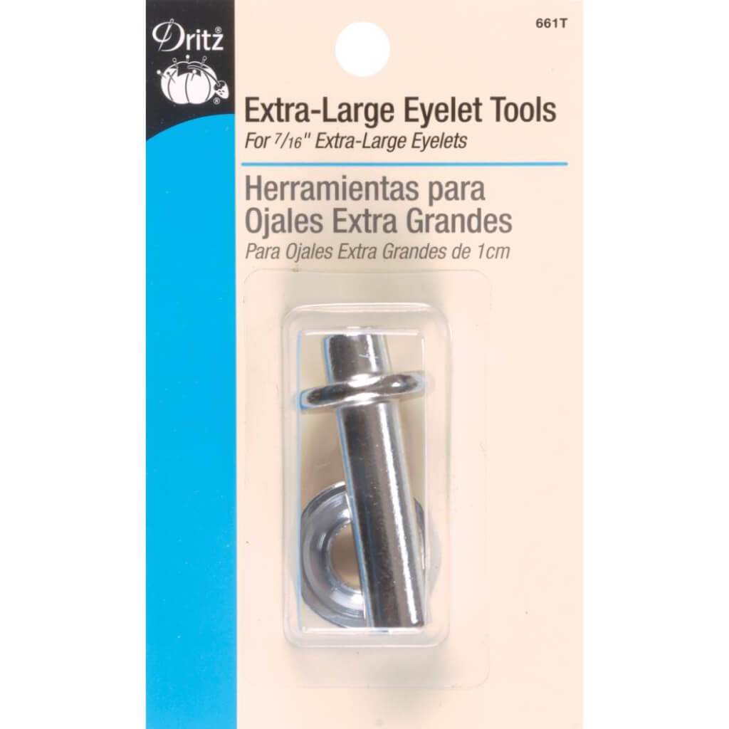 Extra-Large Eyelet Tools For 7/16in