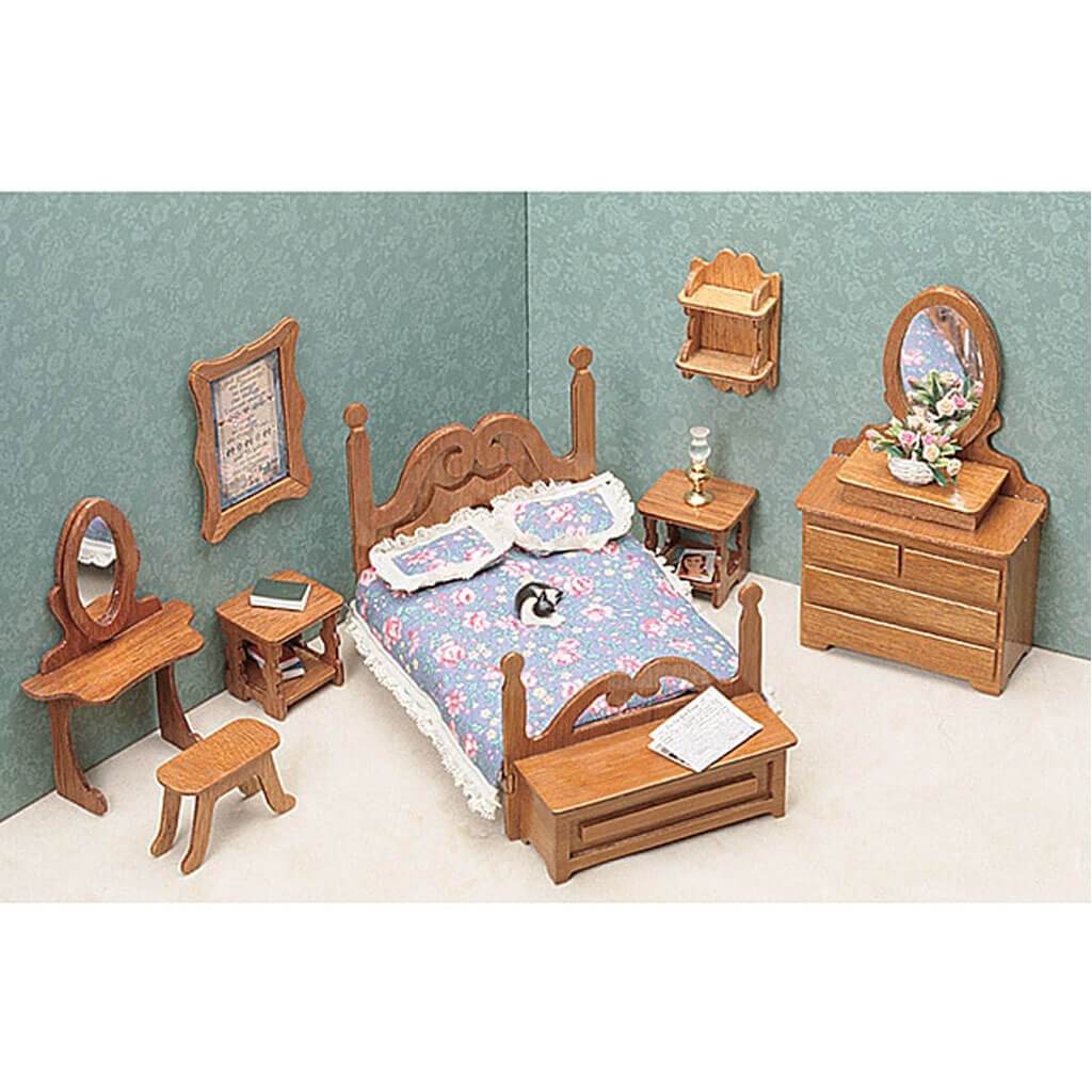 Dollhouse Furniture Kit Bedroom