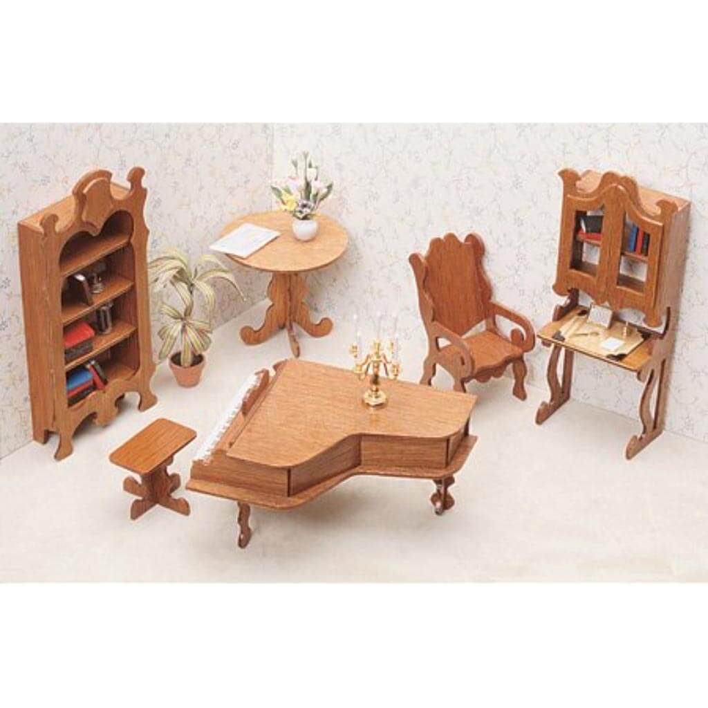 Dollhouse Furniture Kit Library