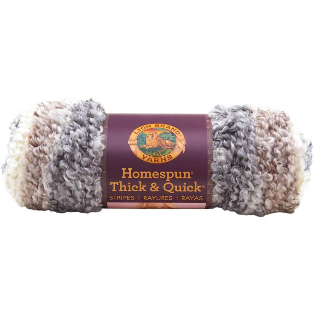 Homespun Thick &amp; Quick Yarn Granite Stripes