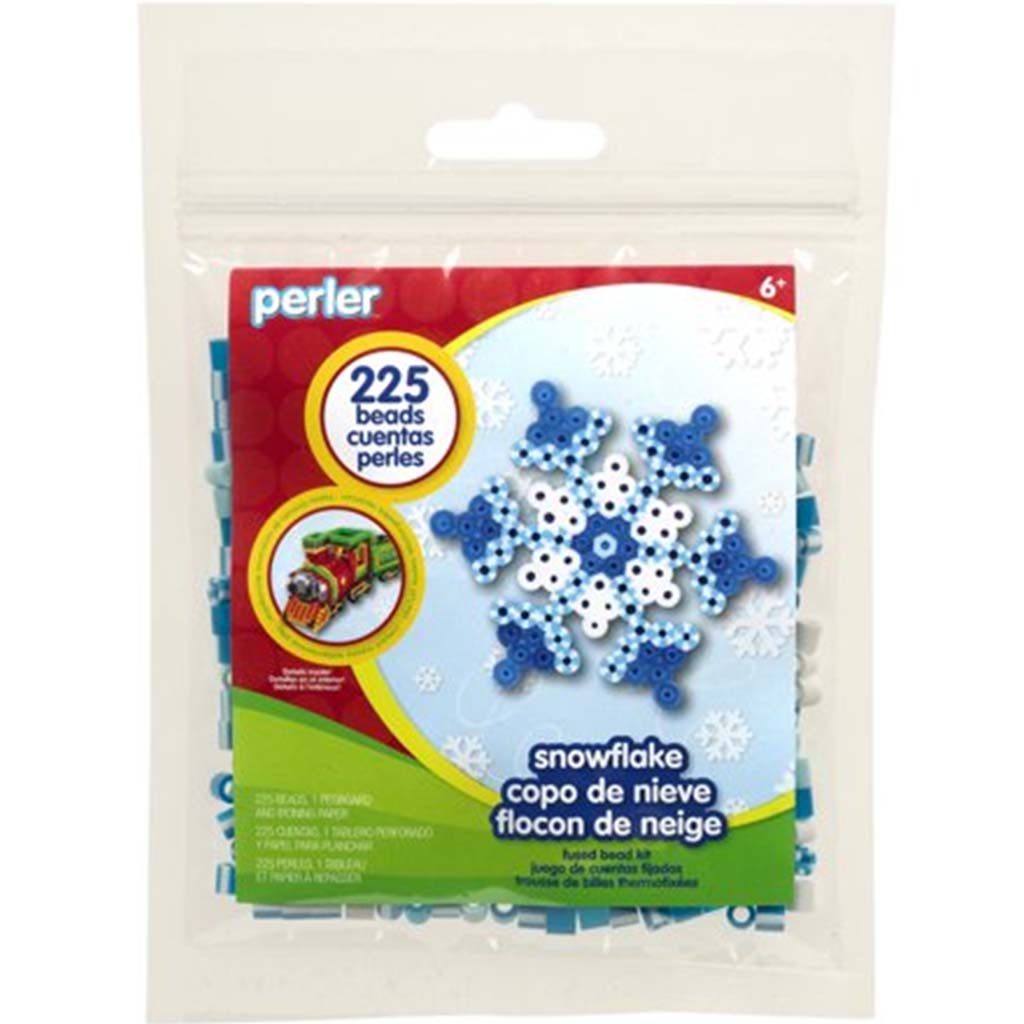Perler Fused Bead Kit Snowflake Sampler