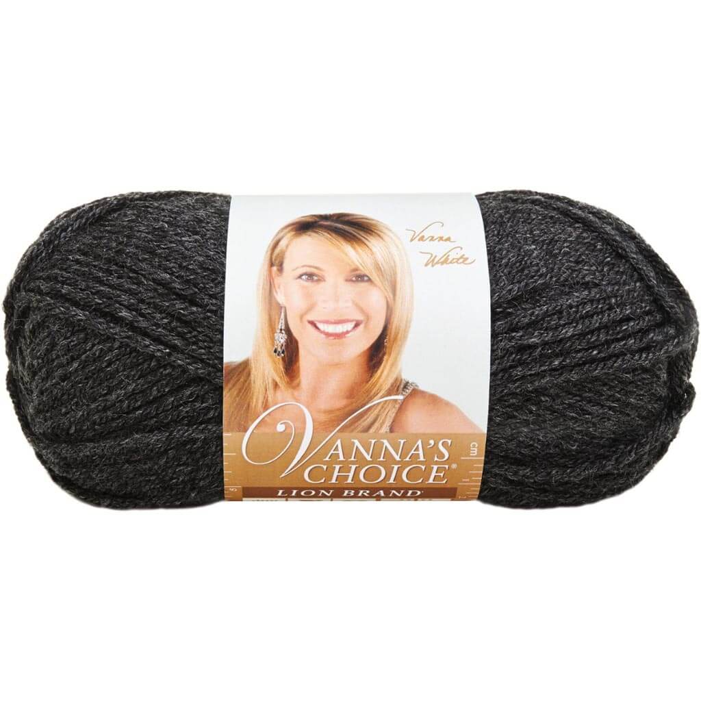 Vanna's Choice Yarn Dark Gray Heather