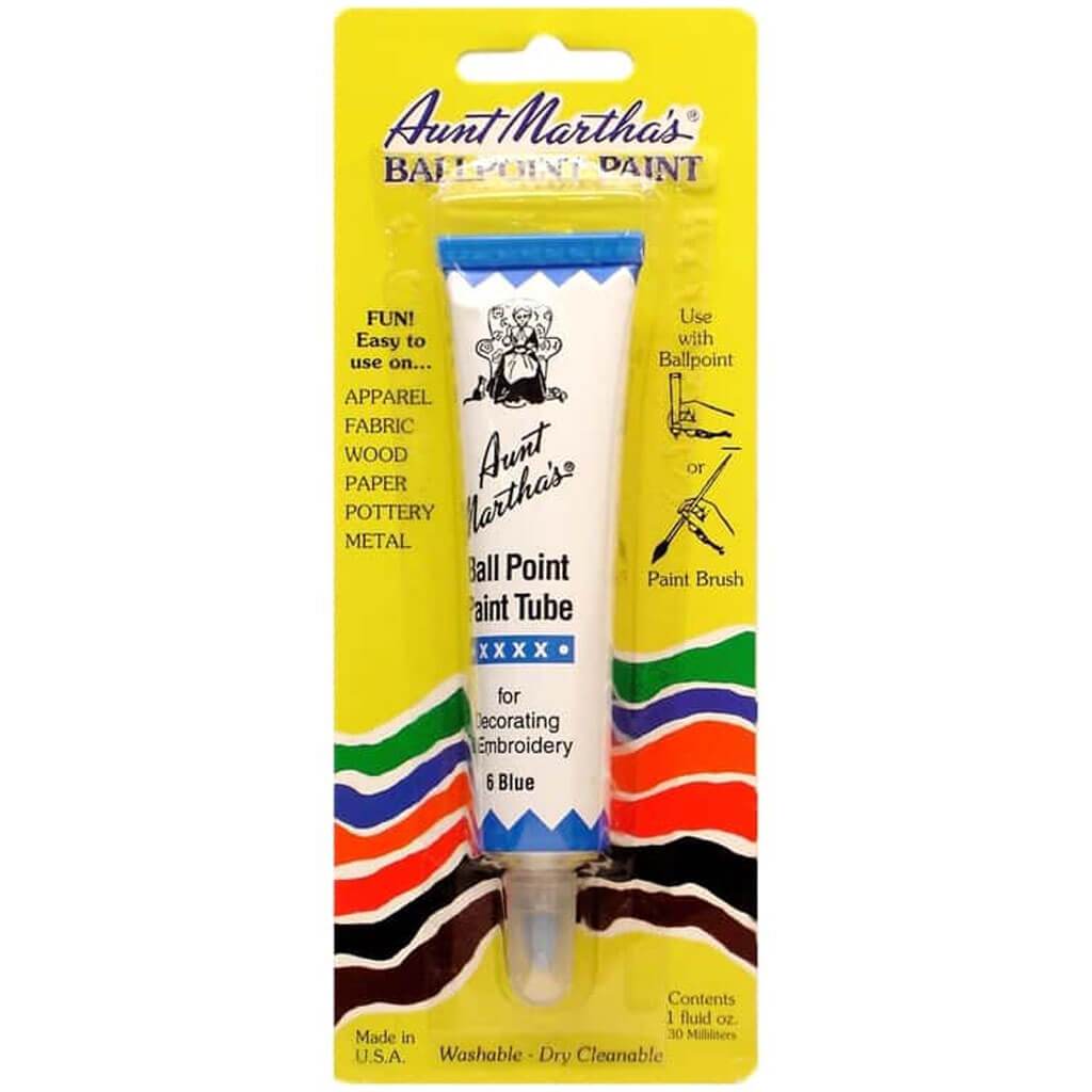 Aunt Martha's Ballpoint Paint Tube 1oz