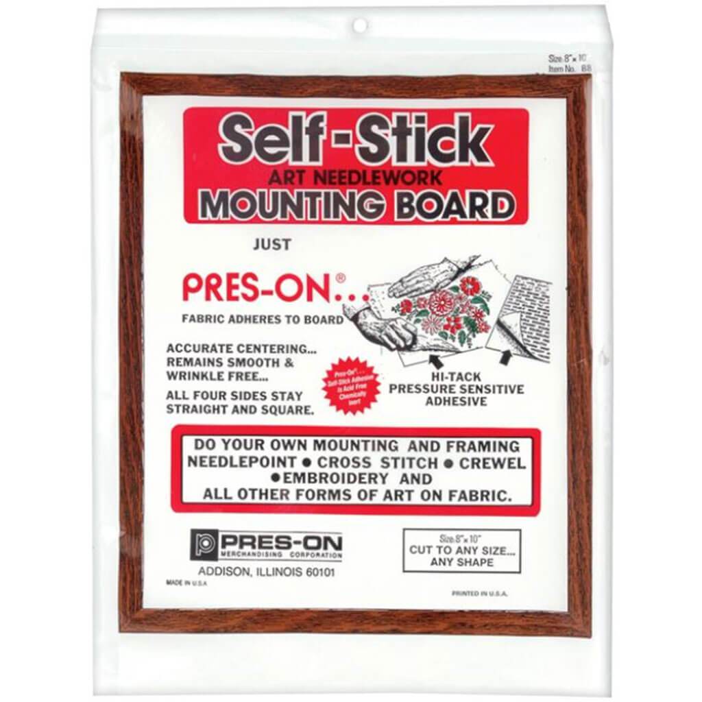 Pres-On Mounting Board 8in x 10in