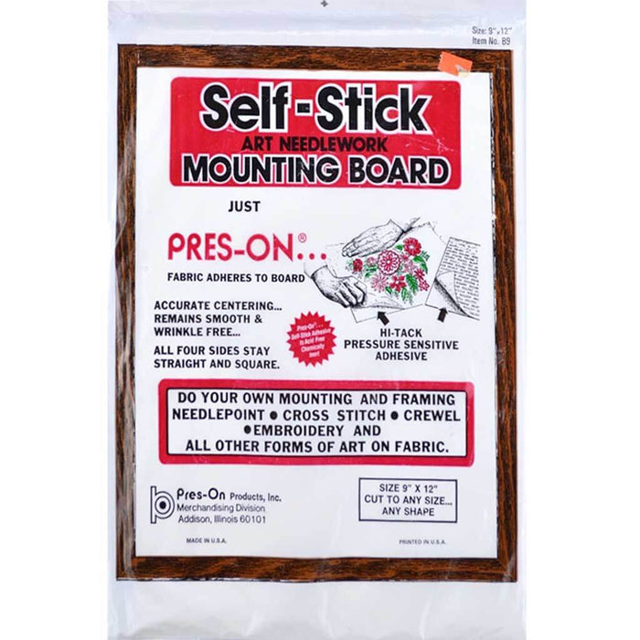 Pres-On Mounting Board 9in x 12in