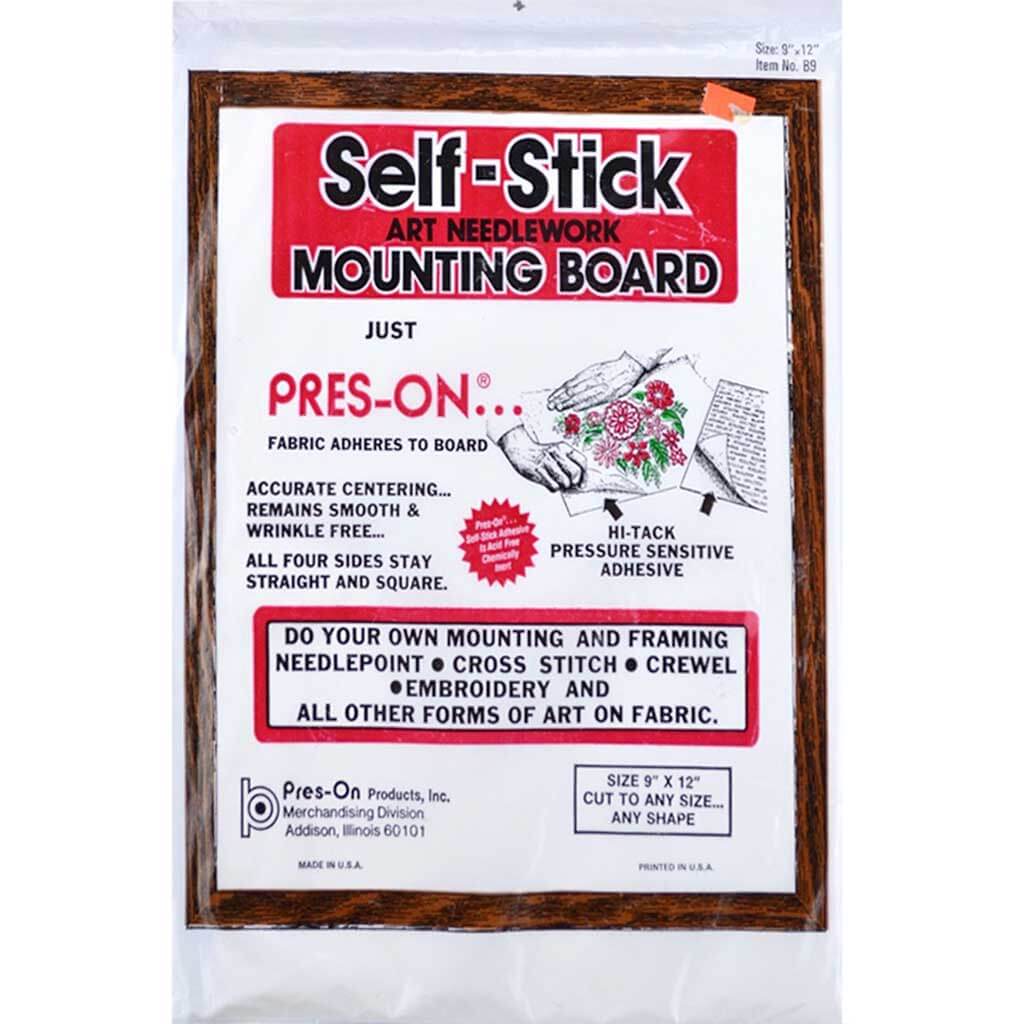 Pres-On Mounting Board 9in x 12in