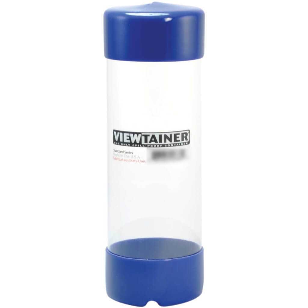 Viewtainer Slit Top Storage Container 2.75in x 8in Blue