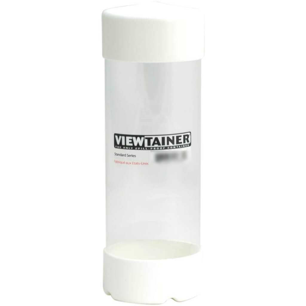 Viewtainer Slit Top Storage Container 2.75in x 8in White