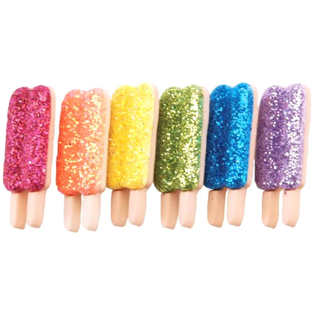 Embellishments Glitter Popsicles