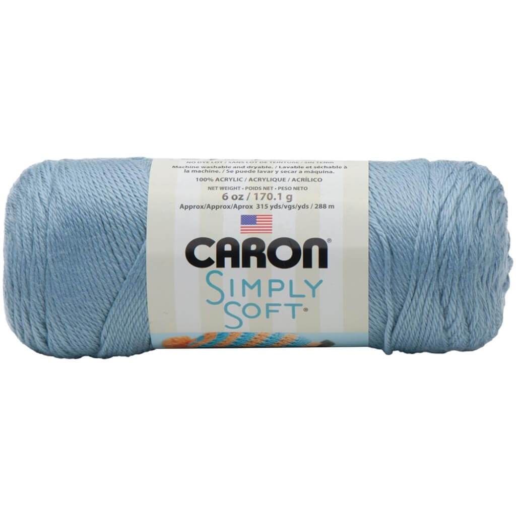 Simply Soft Solids Yarn Light Country Blue