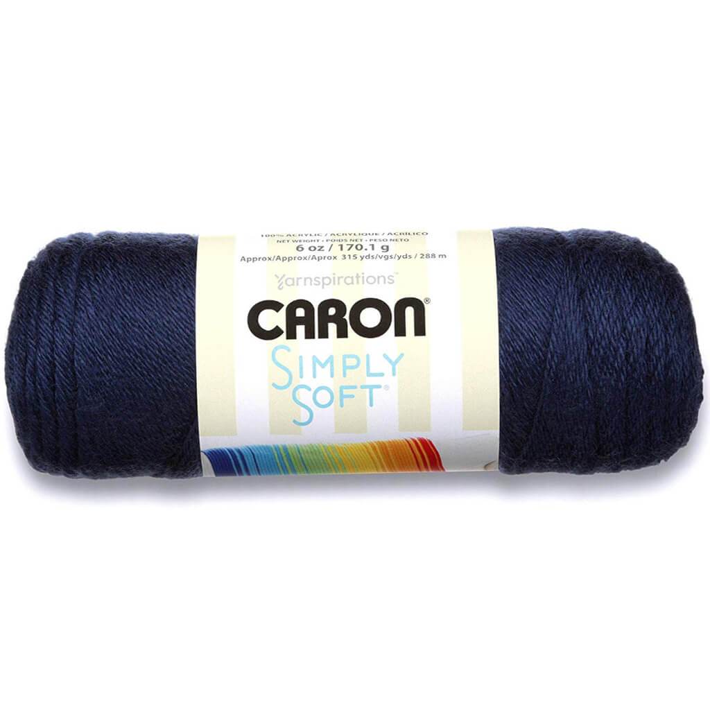 Simply Soft Solids Yarn Dark Country Blue