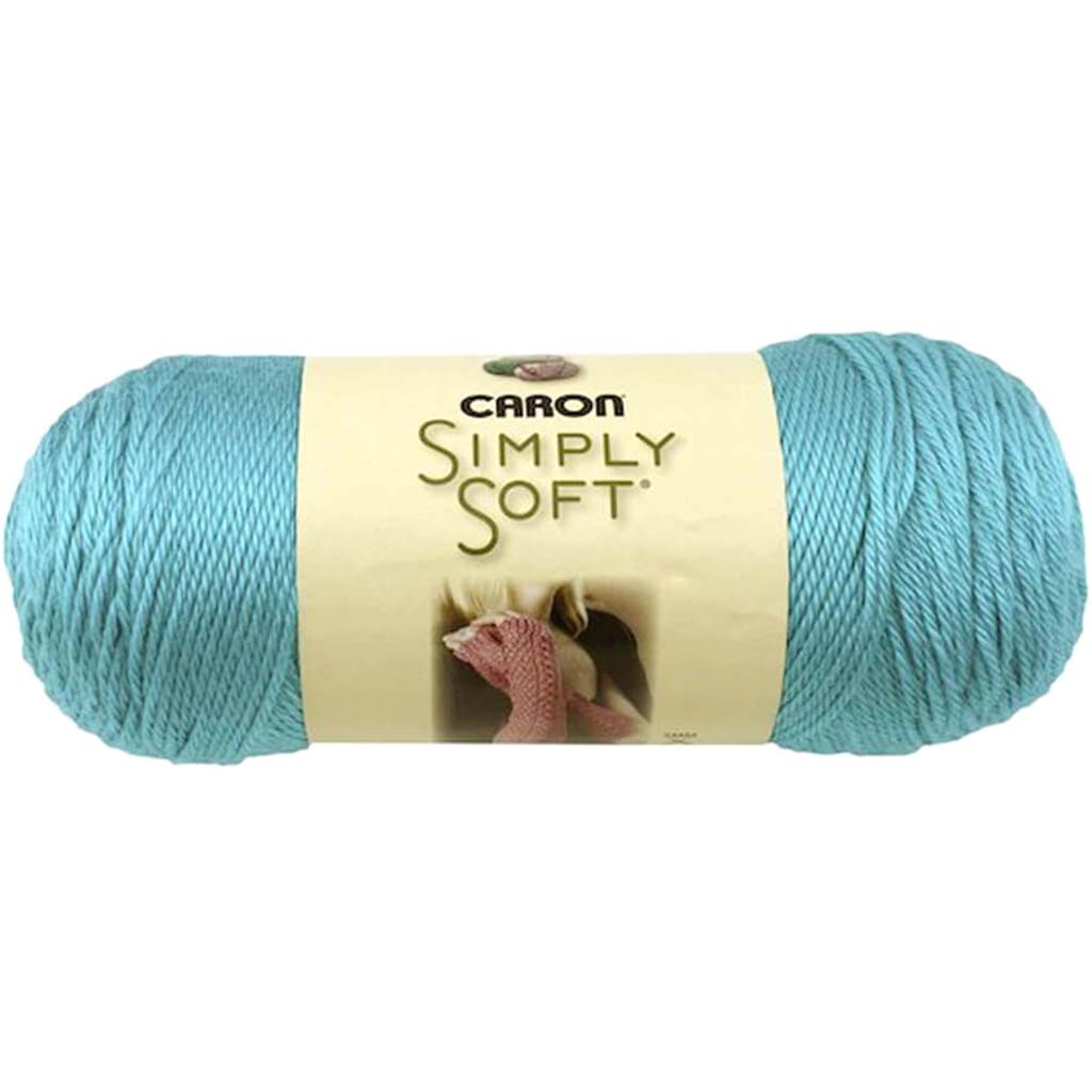 Simply Soft Brites Yarn Blue Mint