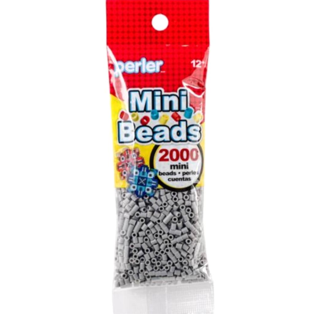 Mini Perler Beads Gray 2000pcs