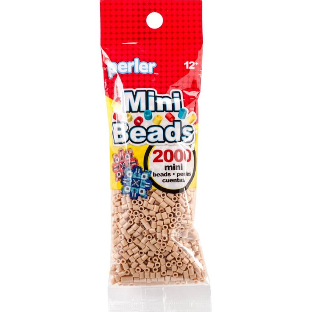 Mini Perler Beads Tan 2000pcs