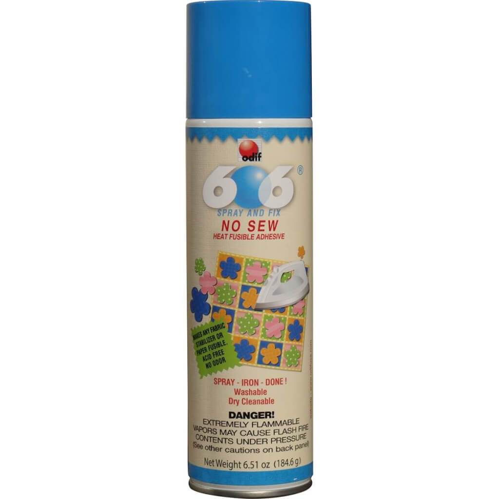 Odif USA 606 Spray &amp; Fix Fusible Adhesive 6.5oz