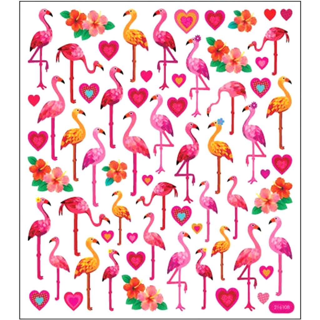 Sticker King Stickers Flamingo Love