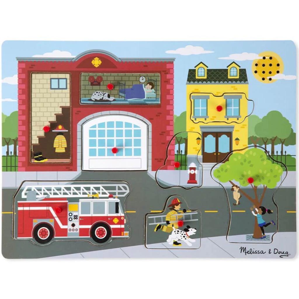 Around The Fire Station Sound Puzzle 