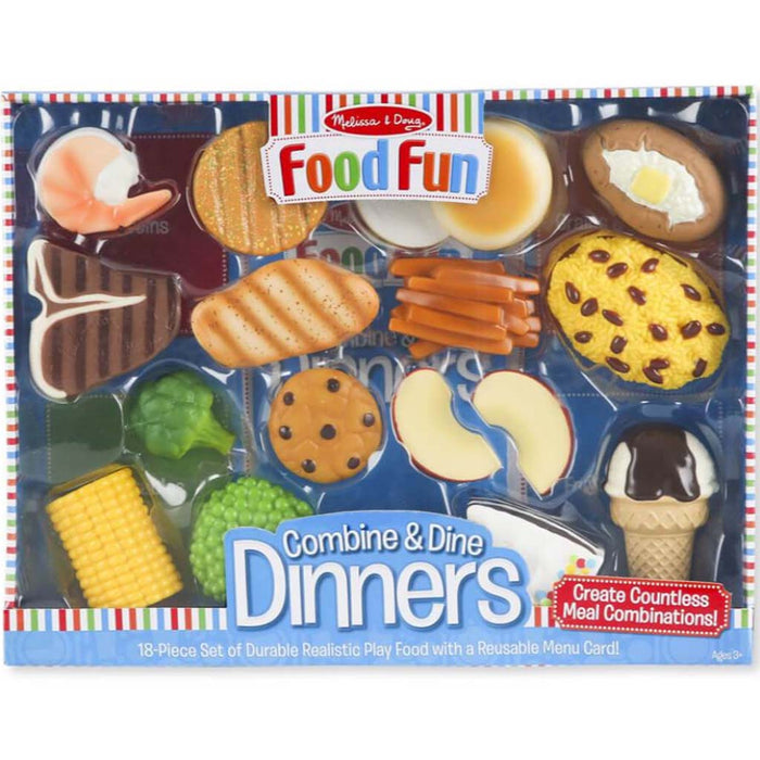 FOOD FUN COMBINE & DINE DINNER BLUE 