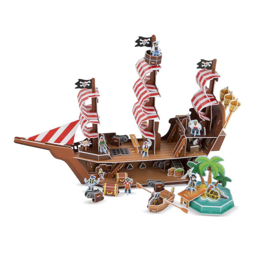 Pirate Ship 3D Puzzle 