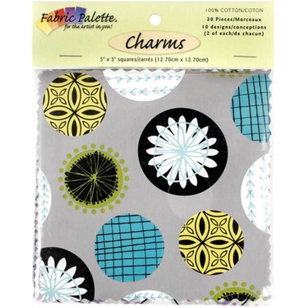 Fabric Palette Charm Pack 5in x 5in 20/Pkg Mallowway Multi