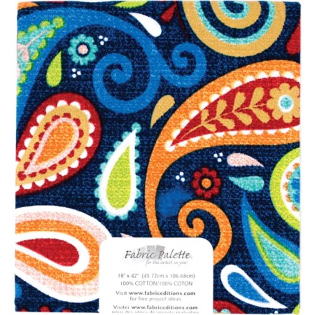 Fabric Palette Precut 18in x 42in Cassovia D Multi