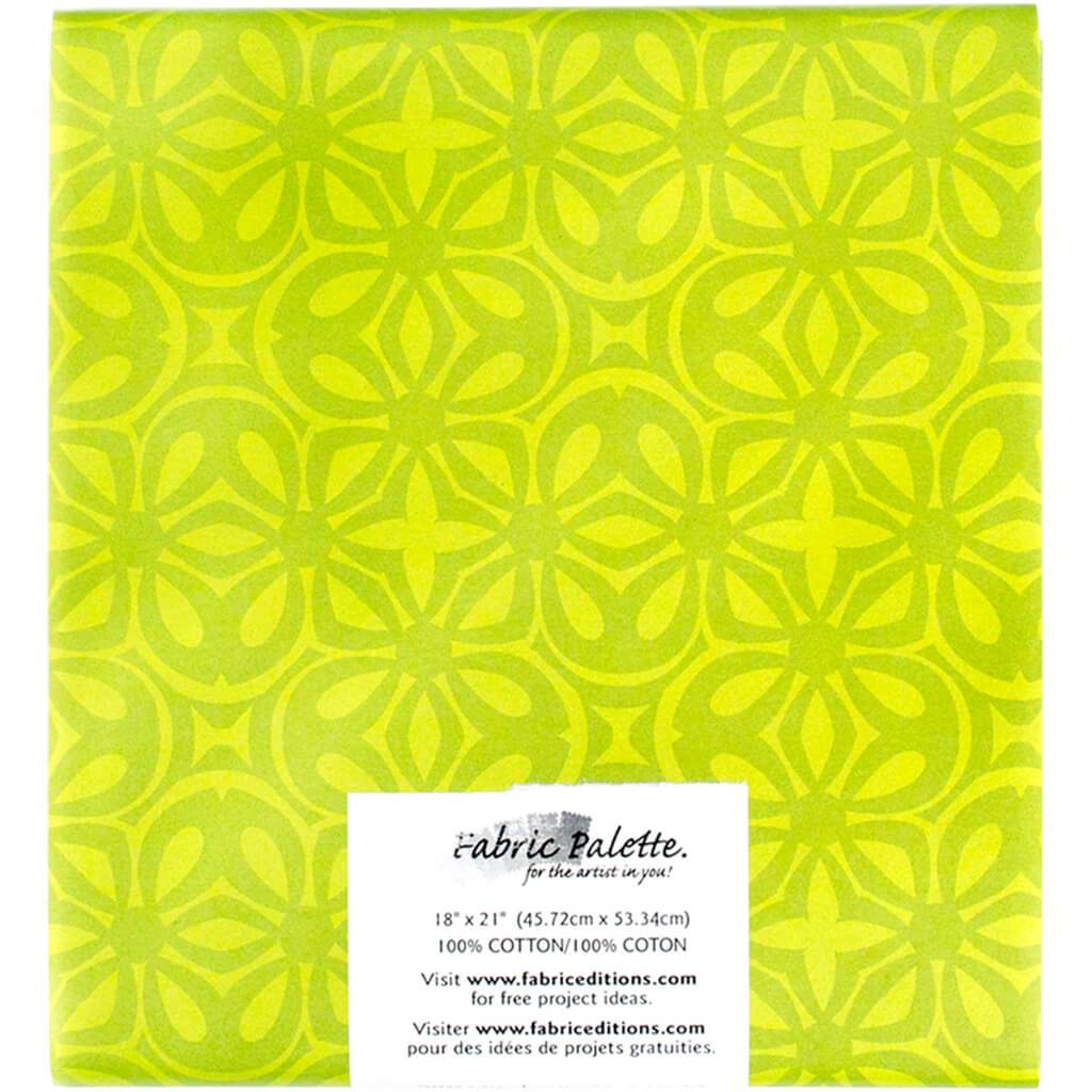 Fabric Palette Precuts 18in x 21in Peralta 3 - Green