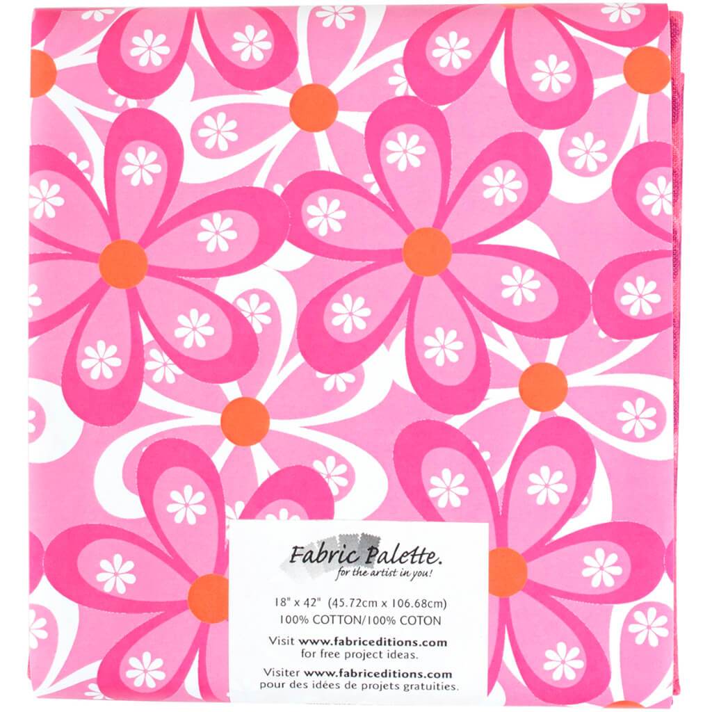 Fabric Palette Precuts 18in x 42in Peralta C - Pink