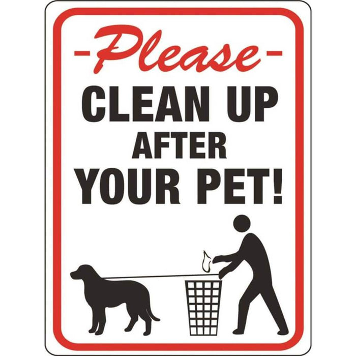 CLEAN UP AFTER YOUR PET 