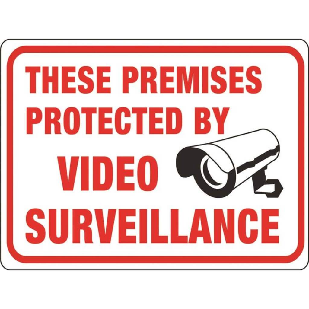 PROTECTED BY VIDEO SURVEILL 