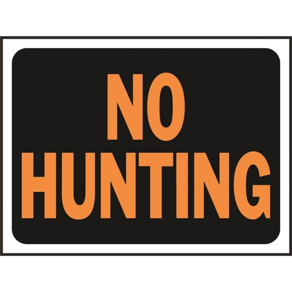 NO HUNTING 