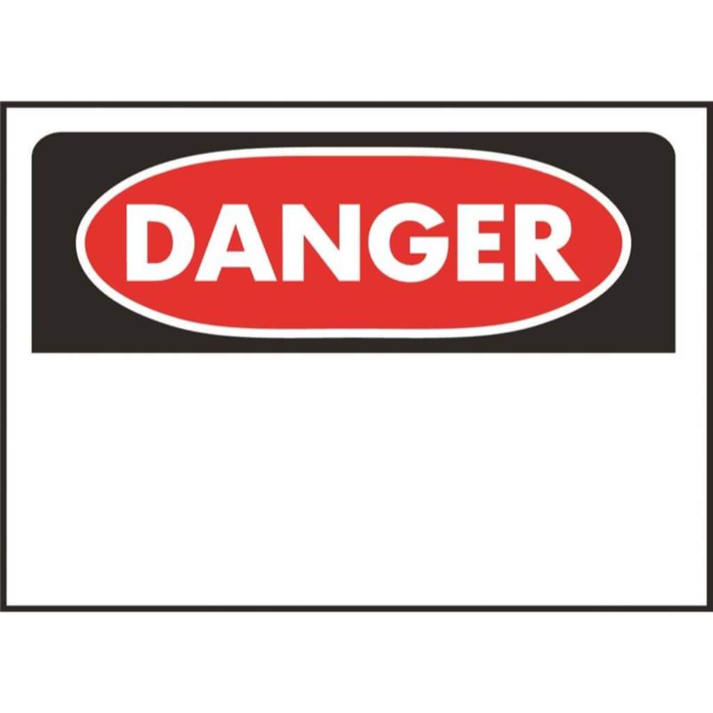 DANGER (BLANK) 