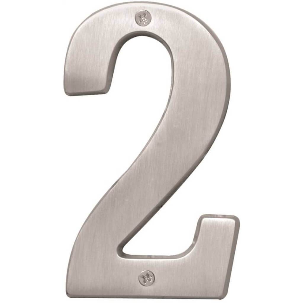 SATIN NICKEL NUMBER 2 5IN 